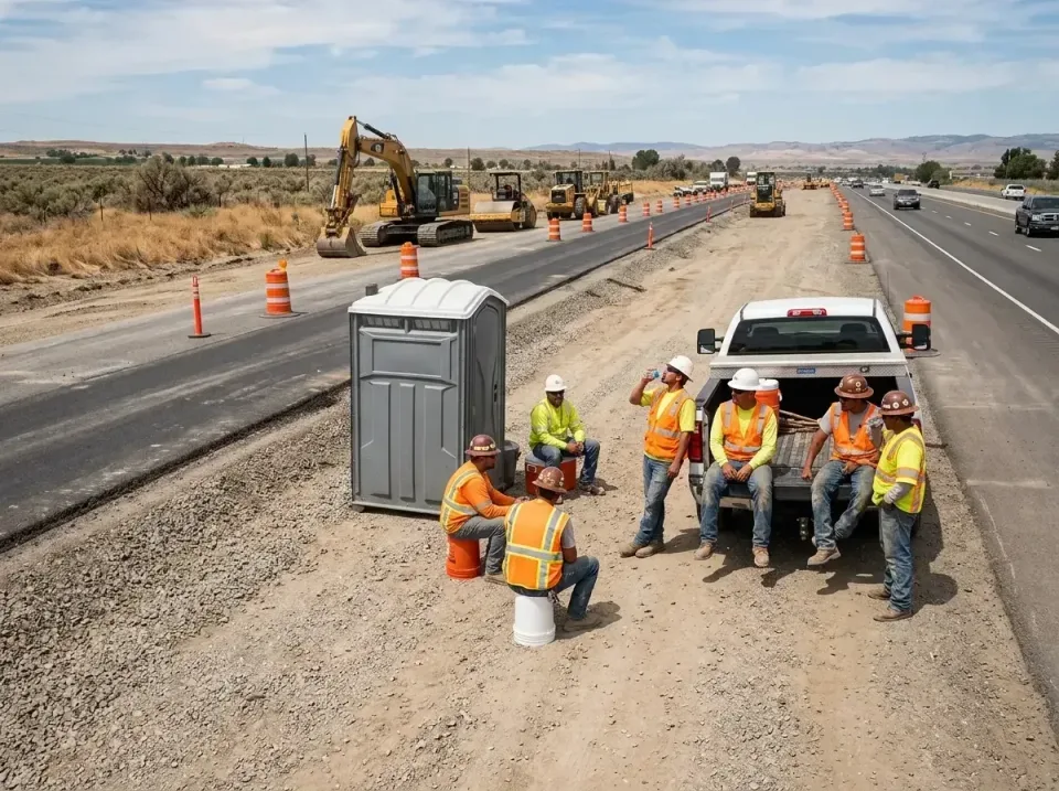 highway-road-construction-crew-007 — frequently asked questions, Porta Potty and Restroom Rentals in Highlands, NJ